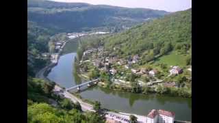 Croisière fluviale à Dole Franche Comté  Doubs location de bateaux sans permis  Nicols [upl. by Codd]