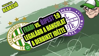 FRADI vs ÚJPEST 10 LEGALÁBB A HANGULAT A DERBIKET IDÉZTE [upl. by Nwahsirhc812]