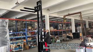 Semi Electric Stacker [upl. by Fuhrman]