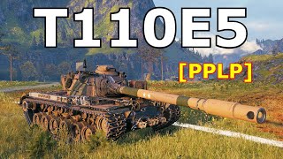 World of Tanks T110E5  5 Kills 112K Damage [upl. by Cassandre]