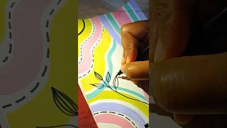 Soothing boho painting experience 😍 painting shorts shortvideo acrylicpainting ytshorts [upl. by Mode]