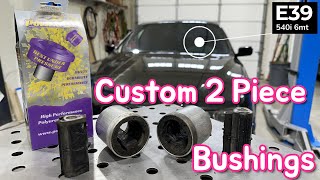 E39E38 Thrust ArmTension Strut Bushing Replacement  540i Restoration [upl. by Calandria]