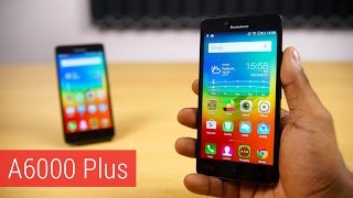 Lenovo A6000 Plus Review amp Comparison w the A6000 [upl. by Aleuqahs735]