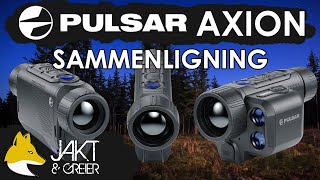 Pulsar Axion  XM30F vs XQ30 Pro vs XG35 LRF  Sammenligning [upl. by Forrester]