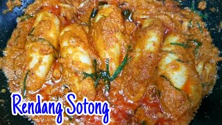 Rendang Sotong  Squids Rendang [upl. by Beitnes233]