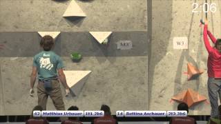 1 Offene Bayerische Meisterschaft Bouldern Finale 22 Februar 2015 free München [upl. by Siblee]