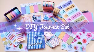 DIY JOURNAL SET How to Make Journal Set at Home DIY Journal kit  DIY Journal Stationary [upl. by Pepe]