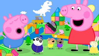 Peppa Pig in Hindi  Toy Laind Ke Vishaalakaay Log  हिंदी Kahaniya  Hindi Cartoons for Kids [upl. by Ecnesse]