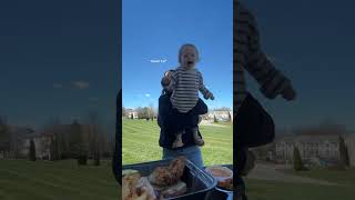 Such a gentleman❤️ rustyn rustyncore baby cute funny addiemccracken family familyvlog [upl. by Aihsoek422]