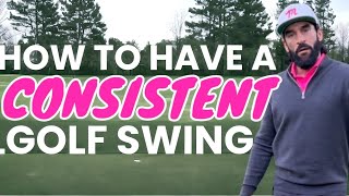 How to have a consistent golf swing [upl. by Dlawso576]