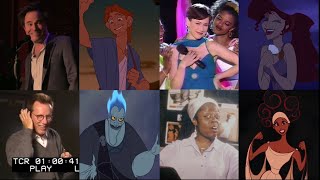 Hercules  Voice Actors  Live vs Animation  Side By Side Comparison [upl. by Andel]