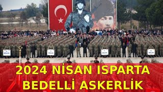 2024 Nisan Isparta Bedelli Askerlik Yemin Töreni [upl. by Glasgo219]