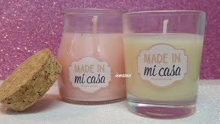 COMO HACER VELAS AROMATICAS MUY FACIL GRANVELADACOM [upl. by Yarrum943]