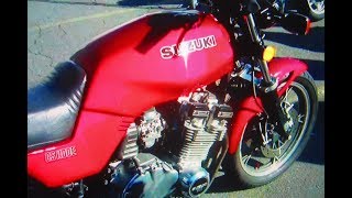 HOW TO REMOVE CARBS ON SUZUKI GS1100E 1982EVIL TWINS pt 4 [upl. by Laniger]