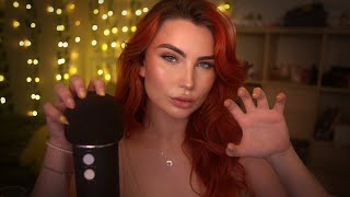 ASMR ⟡ Cupped Whispers amp Heavenly Mic Scratching ⟡ [upl. by Aihsenyt]