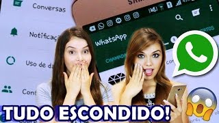 TRUQUES ESCONDIDOS NO SEU WHATSAPP 1 📲😱 [upl. by Enrico]