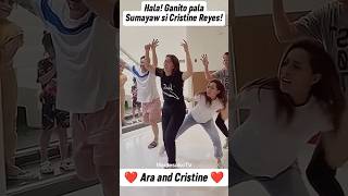 HAHAHA GANITO PALA SUMAYAW SI CRISTINE REYES😂 cristinereyes aramina shorts MaritesAkoTV [upl. by Leizahaj]