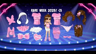 MOVIESTARPLANET RARE WEEK 2023 ♥  Shopping amp Haul [upl. by Eisle92]