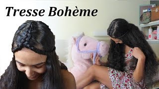 Comment faire une tresse couronne facile 🌸 Coiffure bohème pour le printemps [upl. by Davida404]