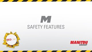 Manitou  Forklift  M  Safety Features [upl. by Natsrik]