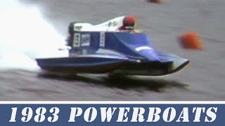 Bristol Inshore Powerboat Grand Prix 1983 [upl. by Gilli]