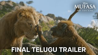 Mufasa The Lion King  Final Telugu Trailer  In Cinemas December 20 [upl. by Philippa]