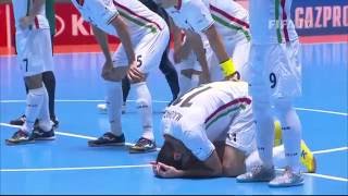 Iran v Portugal  FIFA Futsal World Cup 2016  Match Highlights [upl. by Nwahsauq]