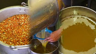 HOW Traditional Groundnut Oil is made  Factory Explorer [upl. by Chrissa512]