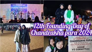 My first vlog in chandrakha para 😁12th Founding Day of Chandrakha para ❤️‍🔥 [upl. by Ban139]