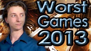 Top Ten Worst Games of 2013  ProJared [upl. by Bobbie]