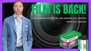 😱 Film is BACK and Outselling Mirrorless Cameras [upl. by Ytirahc]