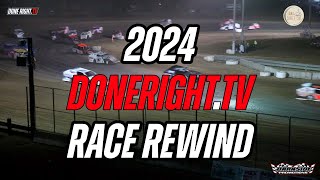 2024 DonerightTV Race Rewind2 Iowa Dirt Nationals IMCA modifieds [upl. by Rolyks]