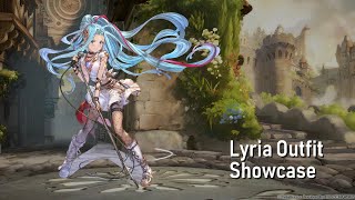 Granblue Fantasy Lyrias Aoidos Event Outfit Showcase [upl. by Silvie]