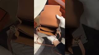 Hermès Roulis Bag Mini 18cm 金棕金釦 [upl. by Mattox]