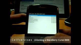 How to Unlock a BlackBerry Curve 8900 Tmobile ATampT Rogers Vodafone Orange Digicel [upl. by Landsman]