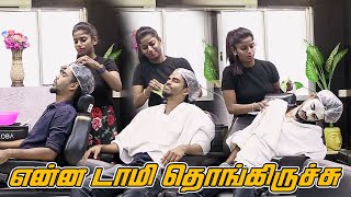 ENNA TOMMY THOGIRUCHU  SARMESH PARLOUR COMEDY  NAGAI 360 [upl. by Hseyaj]