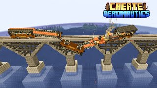 Create Interactive Mod  train derailment 🚂🚋 [upl. by Ricarda]