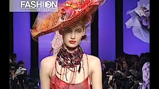 EMANUEL UNGARO Haute Couture Spring 2003 Paris  Fashion Channel [upl. by Eycal]