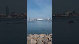 Wightlink Hybrid Ferry Victoria Of Wight Arrives In Portsmouth From Isle Of Wight 10th May 2024 [upl. by Garrot]