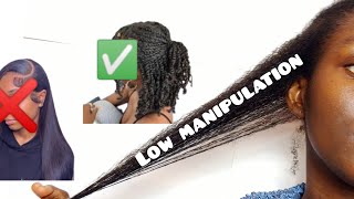 BEST Protective Hairstyles for hair growth 2025  Afro hair Detangling parting [upl. by Eichman632]