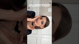 Prosty makijaż na Halloween 🕷️🕸️ easy halloween makeup halloween halloweenmakeuplook [upl. by Nythsa]