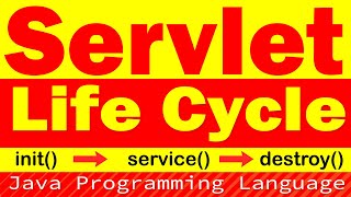 Servlet life cycle in java in Hindi  Web Technology  Servlets Flow of Execution  YouTube [upl. by Demetra]