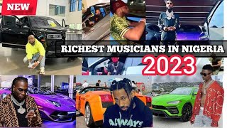 Richest Nigerian Musicians 2023 and their networth davido wizkid donjazzy burnaboy [upl. by Eilac418]