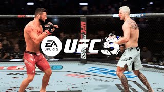 UFC 305  Mateusz Gamrot Vs Dan Hooker FULL FIGHT  EA UFC 5 [upl. by Nnylimaj606]