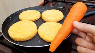 Prenez Carotte et Faites Cette Délicieuse Recette Facile Rapide à la Poêle 5min 🔝👌Carrot Pan Recipe [upl. by Aner]