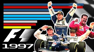 F1  1997 Drivers Championship Villeneuve vs Schumacher Boiling Point [upl. by Esiuolyram]