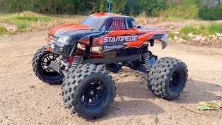 “CHEAPEST Traxxas Stampede 2wd”  RC Track ACTION [upl. by Zilla]