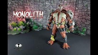 Mcfarlane Toys Spawn Monolith action figure review [upl. by Raoul]