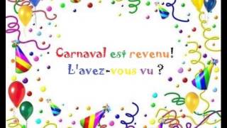 Carnaval est revenu [upl. by Hareemas664]