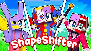 Becoming a Digitial Circus SHAPESHIFTER in Minecraft [upl. by Debarath]